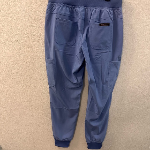 Monarch Uniforms Womens Jogger Scrubs Ribbed Jogger Scrub Pants for Women - Picture 5 of 6